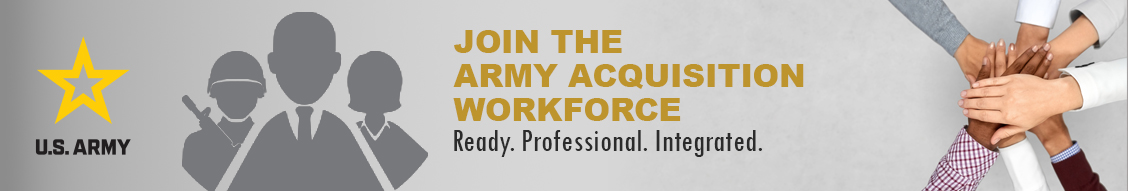 Army Acquisition Workforce Banner